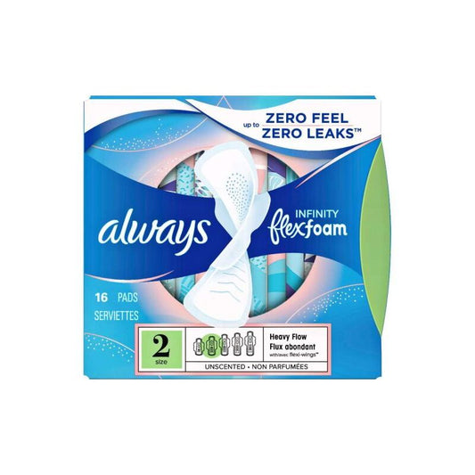 Always Infinity W/Wing 16ct (Size 2) -Super 6/cs