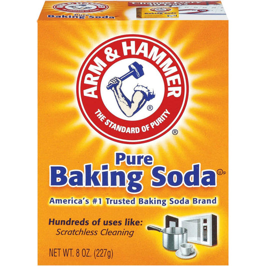 ARM & Hammer 8oz Baking Soda for Cleaning 24/cs