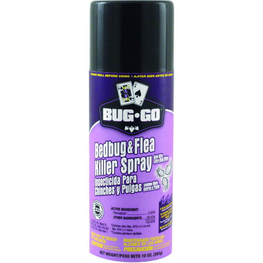 Bug Go Bedbug & Flea Kill Spray 17.5 oz; 12/cs