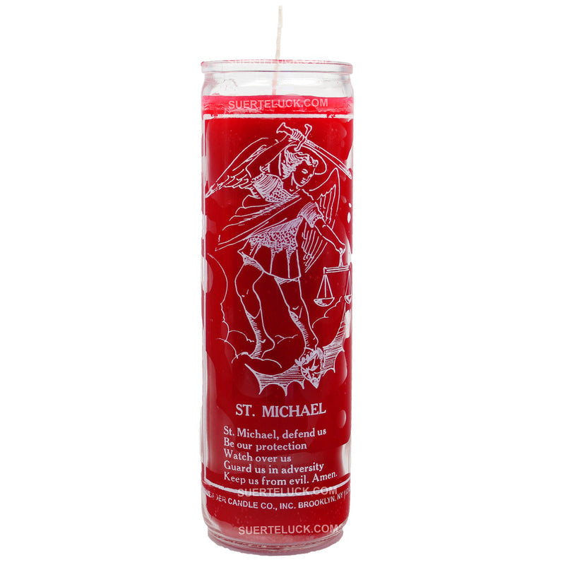 Candle S Sanit Mugel-Red (12/cs)