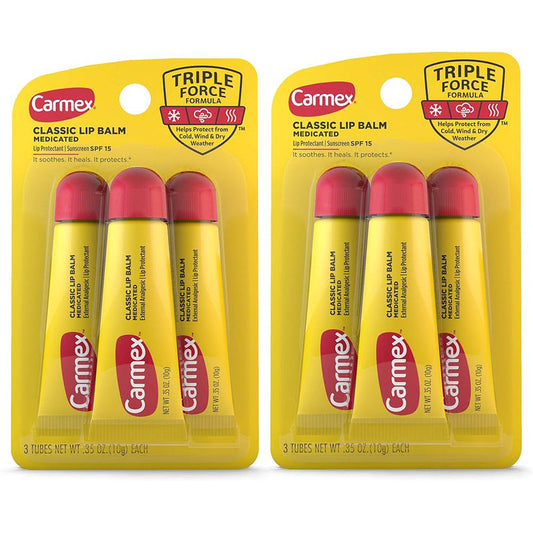 Carmex Lip Balm Carded 0.35oz-Tube 12/cs