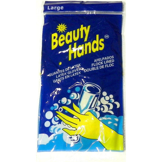 Beauty Hands Gloves-Large (Blue bag) (12/72/cs)