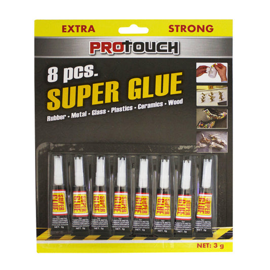 Pro Touch Super Glue stick 8pk Single Use (24/48/cs)
