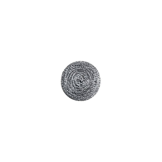 House Care 2PK Stainless Steel Scourer Cleaning Ball In Net Bag 48/cs