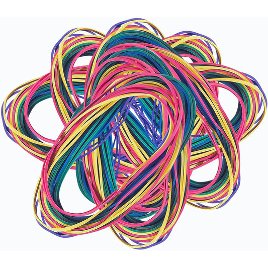 Home Style Rubber Bands Large Mix Colors (48/cs)