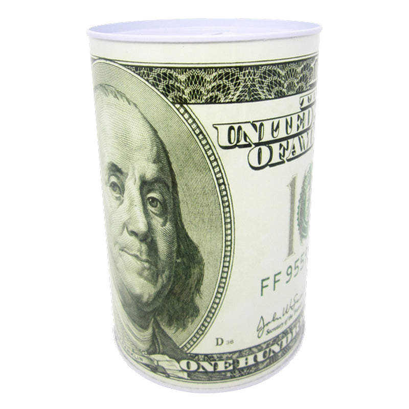 Dollar Can Bank (48/cs)