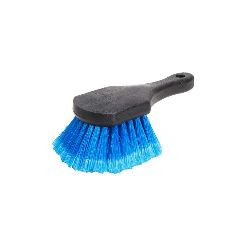 Plastic Scrubbing Brush With Handle- 24/cs