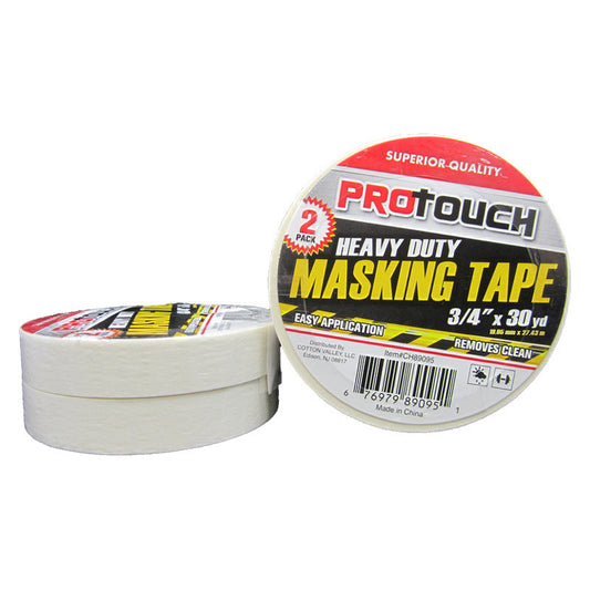 Pro Touch Masking Tape 3/4'X30yd 24/cs