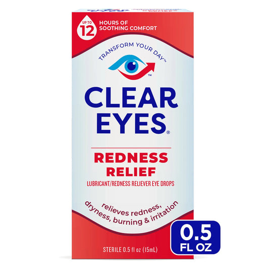 Clear Eyes Redness Relief 0.5oz; 6/24/cs