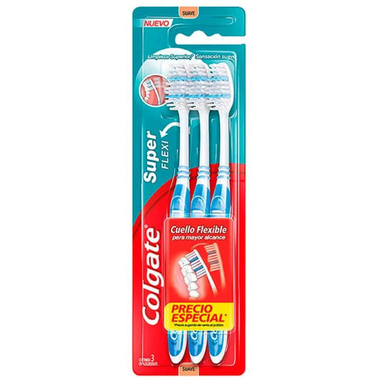 Colgate 3ct ToothBrush Super Flexi -Soft (12/60/cs)