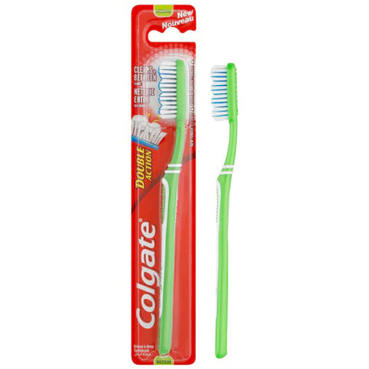 Colgate Toothbrush 2ct-Double Action Med 12/72/cs