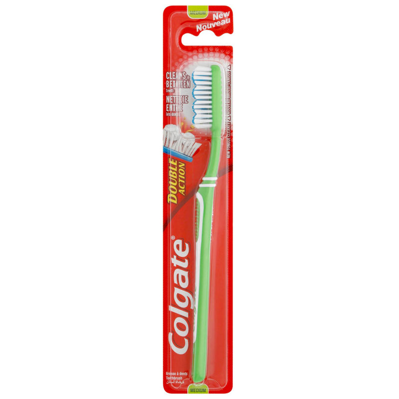 Colgate Toothbrush 1ct-Double Action Med 12/120/cs