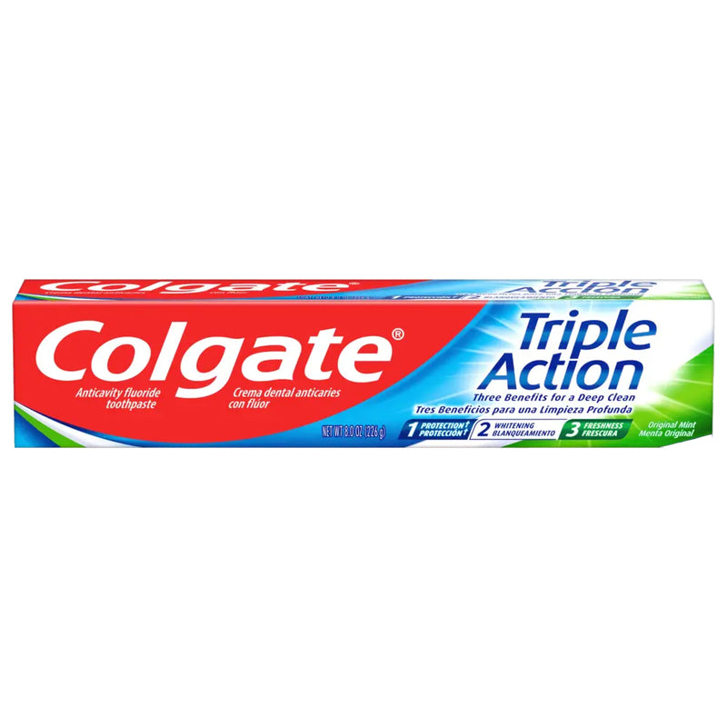 Colgate T/P 8oz-Triple Action 24/cs