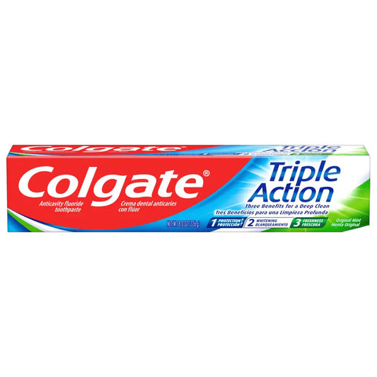 Colgate T/P 8oz-Triple Action 24/cs