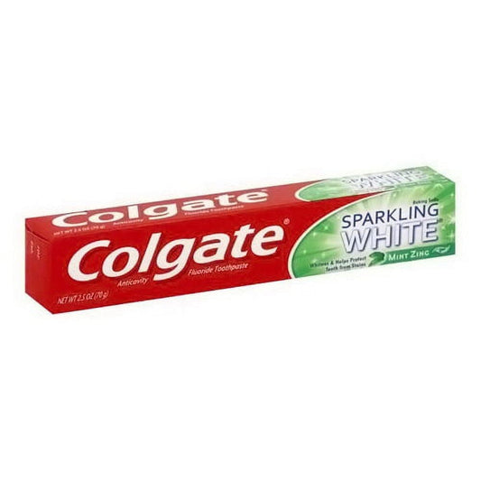 Colgate T/P 2.5oz-Sparkling White Mint Zing 24/cs