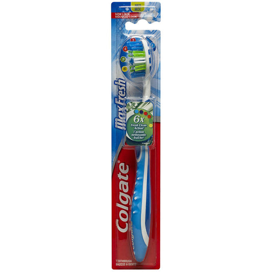 Colgate ToothBrush Max Fresh-Medium (12/72/cs)
