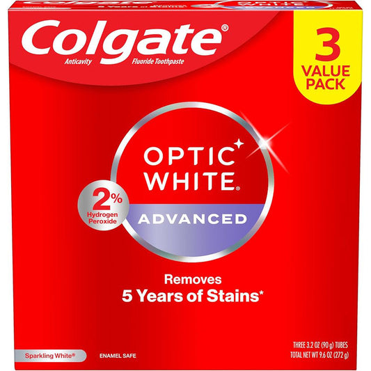 Colgate T/P Total 100g (3.5oz)-Advanced White 12/72/cs