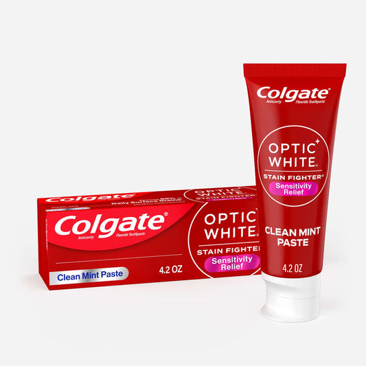 Colage T/P Optic White 4.2oz-Stain Fighter With Baking Soda 24/cs