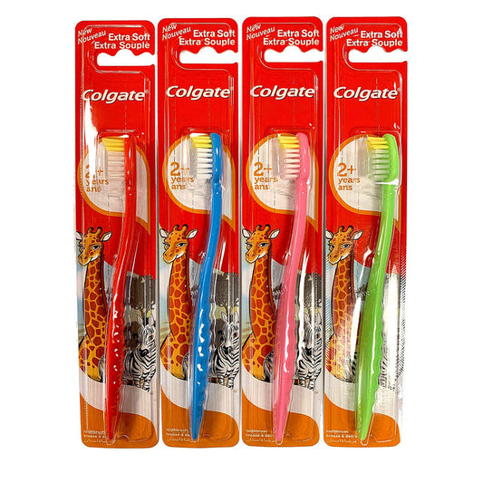 Colgate 2+ Toothbrush 3pk For Kids 12/60/cs