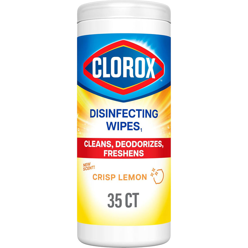 Clorox Disin. Wipes 35ct-Lemon Fresh 12/cs