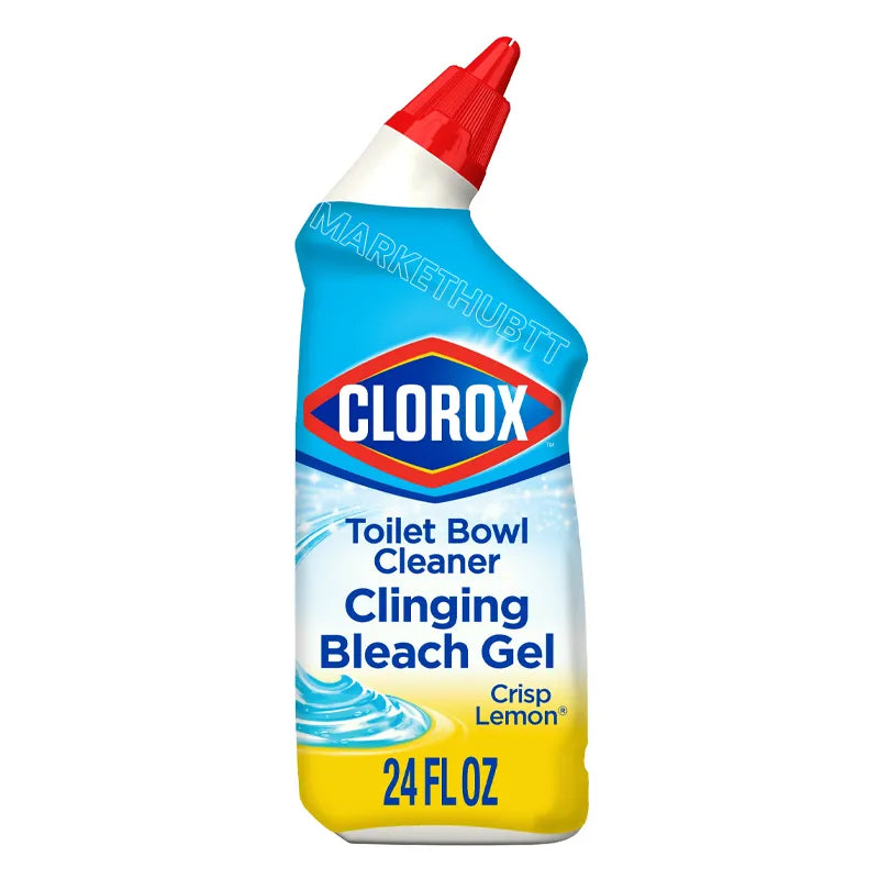 Clorox Toilet Bowl Cleaner W/Bleach 24oz-Lemon (Yellow) 12/cs