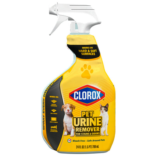 Clorox Pet Urine Remover 24oz; 6/cs
