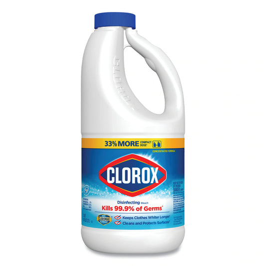 Clorox Bleach 43oz-Original 6/cs