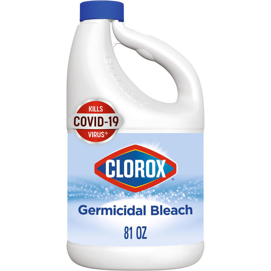 Clorox Bleach 81oz-Original/Germicidal 6/cs