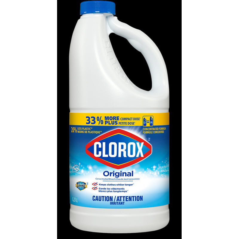 Clorox Concentrated Bleach 31.6oz -930ml -Regular 15/cs