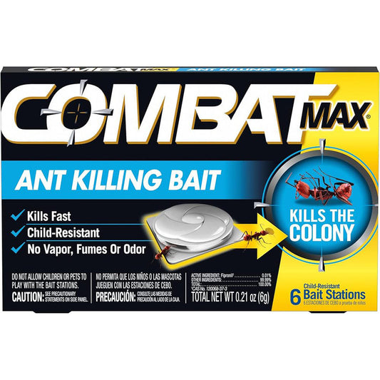 Combat 6ct Ant Baits Stations 12/cs