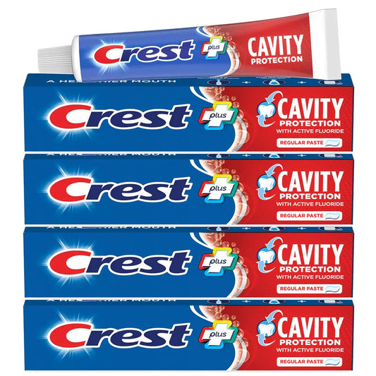 Crest 4pk Toothpaste 8.2oz-Cavity Protection 20/40/cs