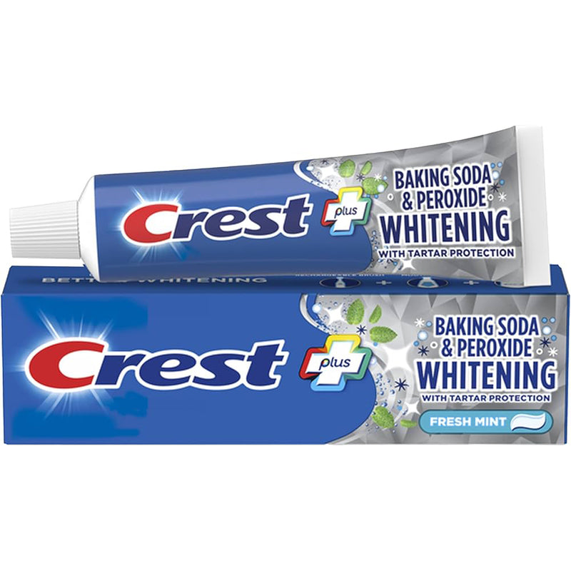 Crest Toothpaste 8.2oz-Baking Soda Peroxide-Fresh Mint 24/cs