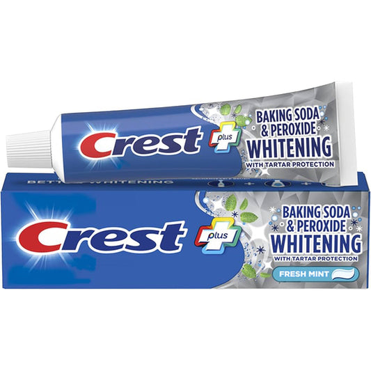 Crest Toothpaste 8.2oz-Baking Soda Peroxide-Fresh Mint 24/cs