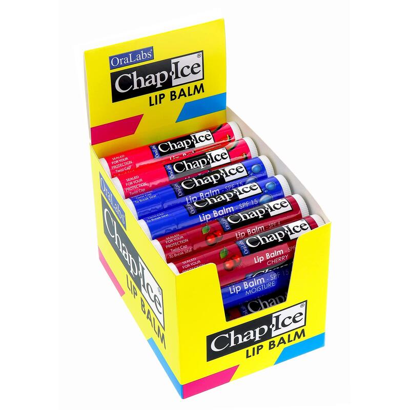 Chap Lip Balm Asst. in the Display 28/cs