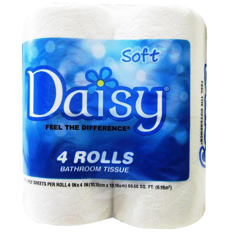 Daisy 4 Rolls Toilet Paper 24/Box