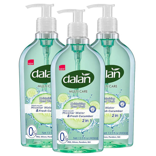 Dalan Liq. Cram Soap 400ml-Fresh Cumcumber Milk 24/cs