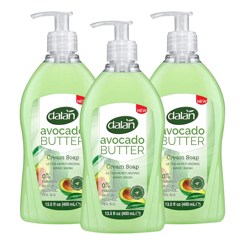 Dalan Liq. Cream Soap 400ml-Avocada Butter 24/cs