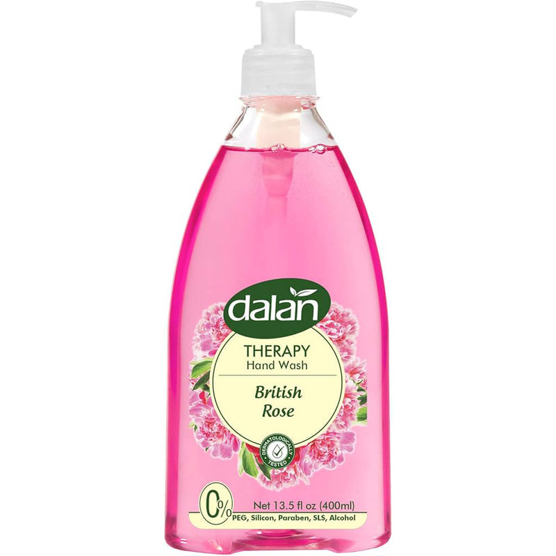 Dalan Therapy Liq. Soap 13.5oz-British Rose 24/cs