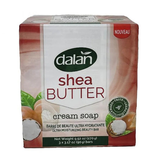 Dalan Bar Soap 3ct - shea Butter; 24/cs