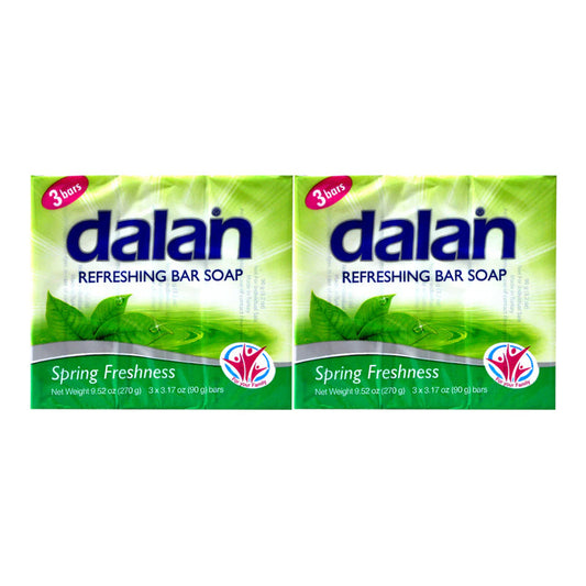 Dalan Bar Soap 3ct - Anti Bact Spring Freshness; 24/cs