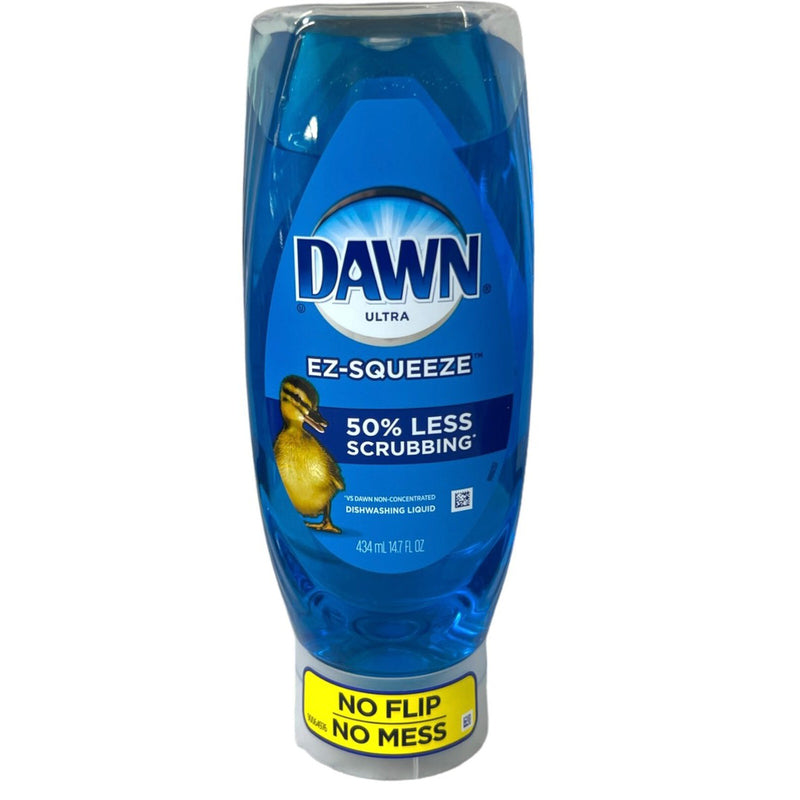 Dawn Ultra Dish Liquid 14.7oz (434ml) Platinum EZ Squeeze -Original 8/cs