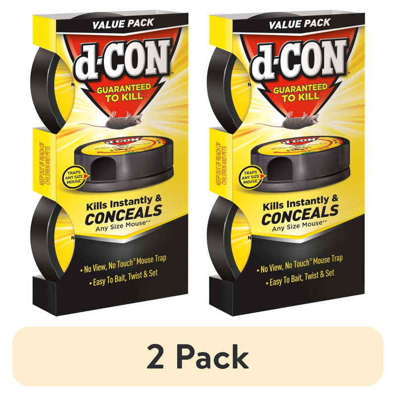Dcon No View, No Touch/2ct Mouse Trap 8/cs