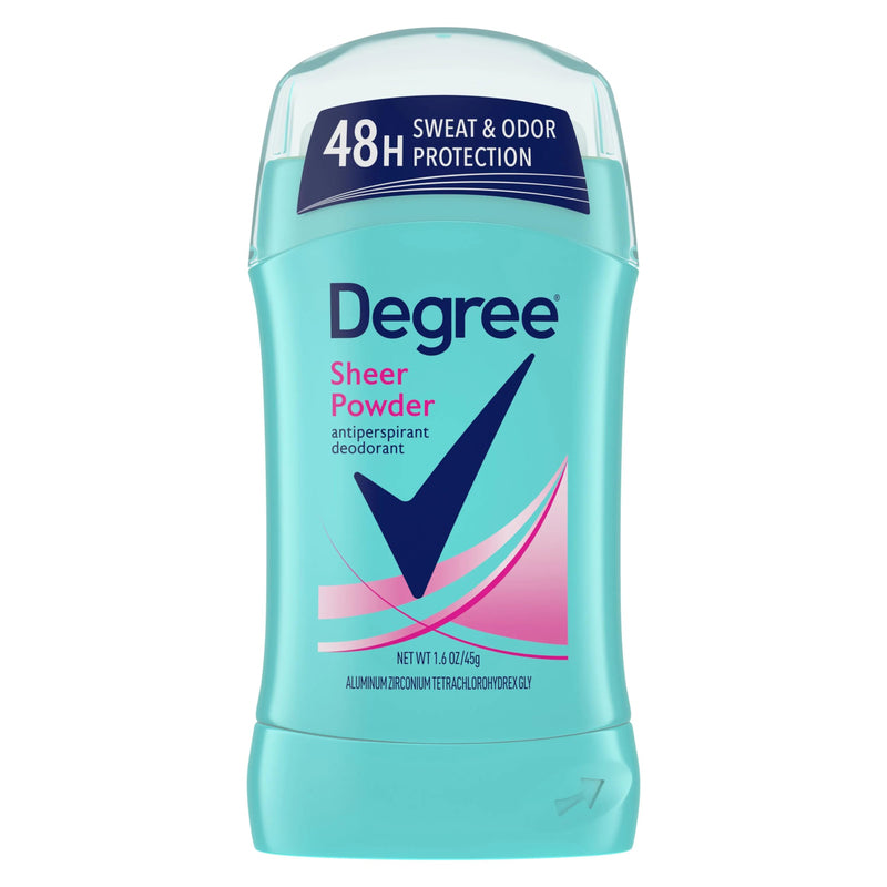 Degree Deo. for Women 1.6oz- Sheer Powder 12/cs