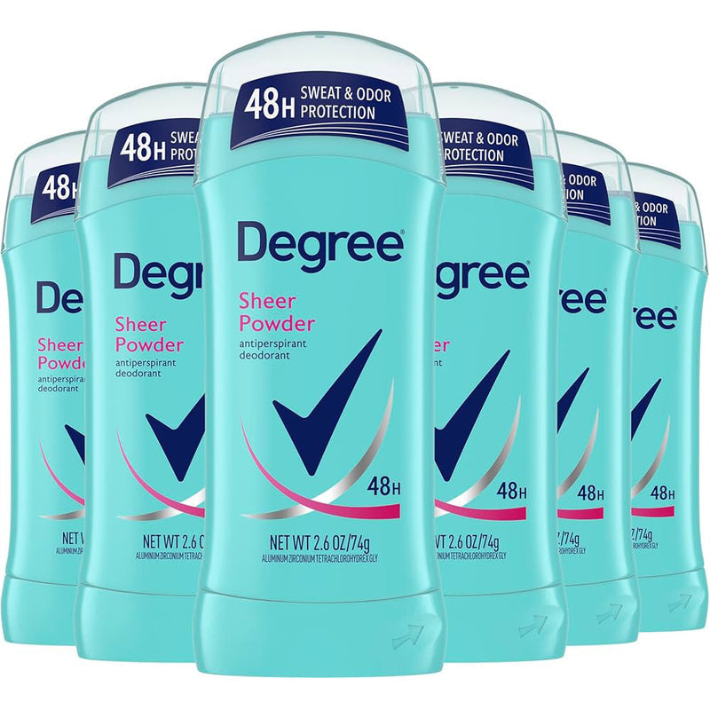 Degree Deo. for Women 2.6oz - Sheer Powder 12/cs