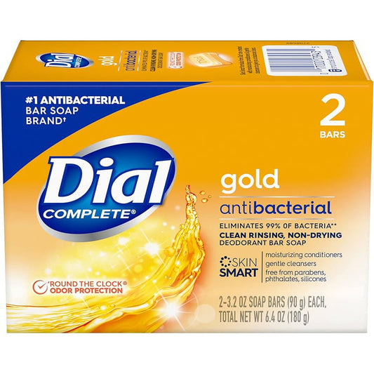 Dial Bar Soap 12ct(3.2oz)-Gold 4/cs