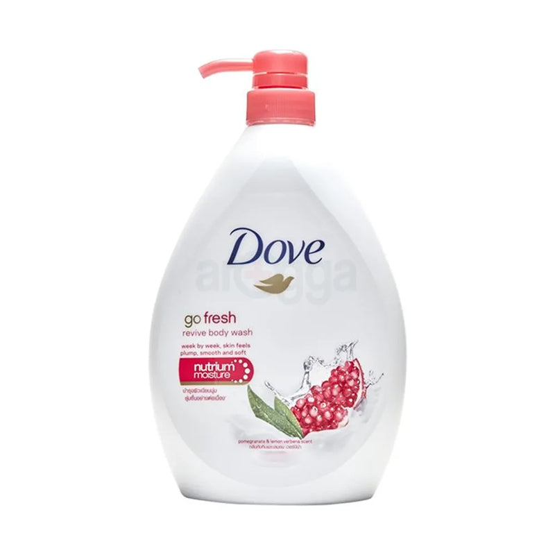 Dove Body Wash 550ml With Pump-Revive 12/cs