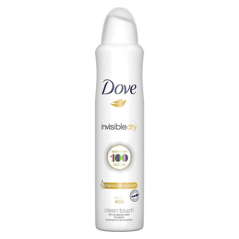 Dove Deodorant Spray 250ml-Invisible Dry 12/cs