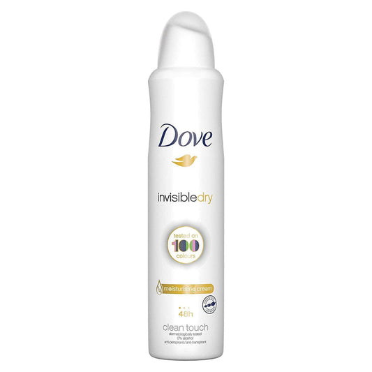 Dove Deodorant Spray 250ml-Invisible Dry 12/cs