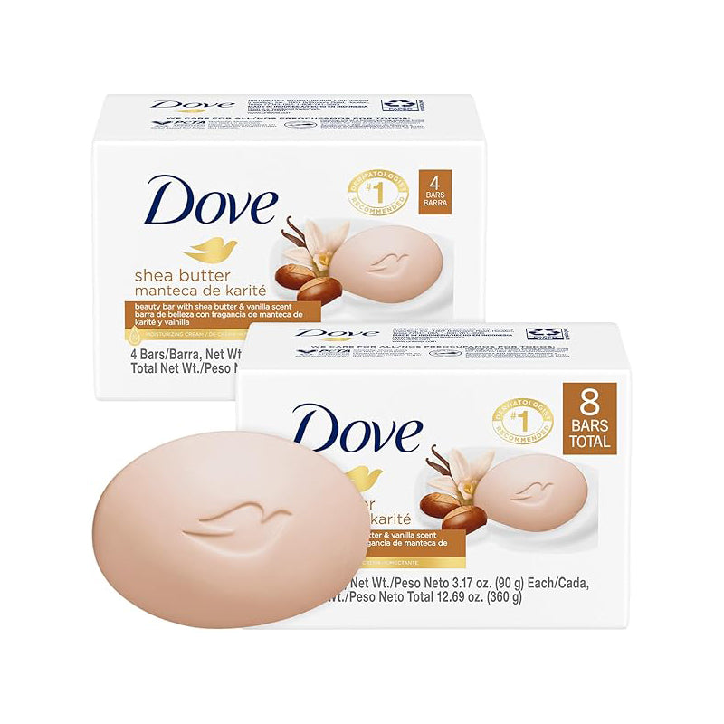 Dove Bar Soap 90g-Shea Butter 48/cs