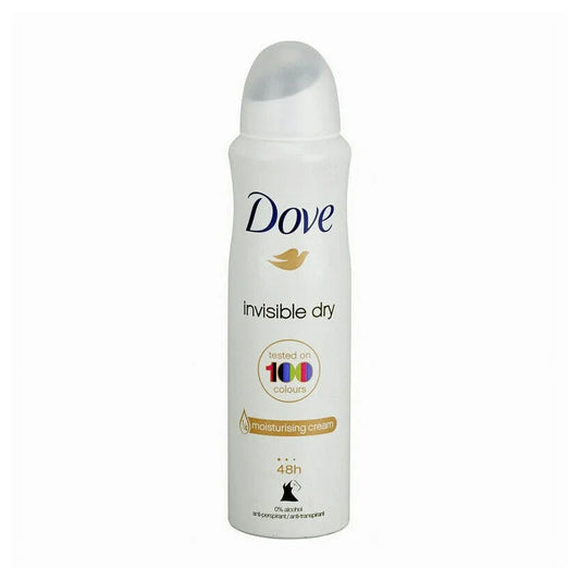 Dove Deodorant Spray 150ml-Invisible Dry 12/cs